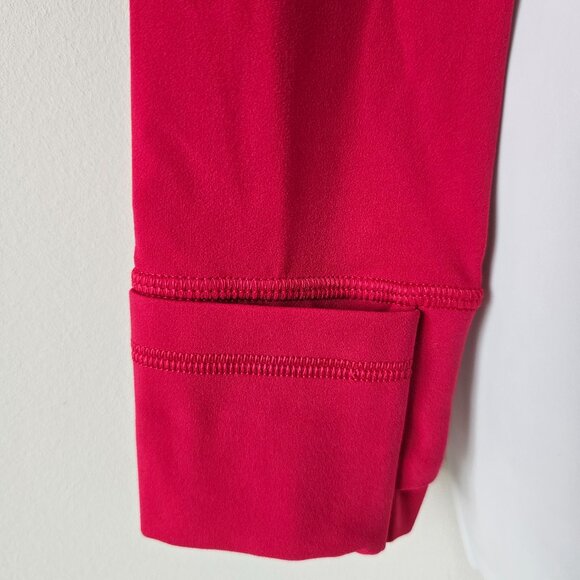 NWT LULULEMON PDRA Pink Red Buttery Soft Nulu Define Cropped Jacket Size 4, 10 - Picture 4 of 8